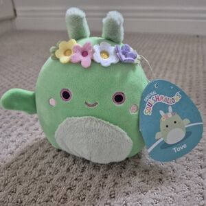 Squishmallows Spring Squad Tove The Mint Green Moth 5"